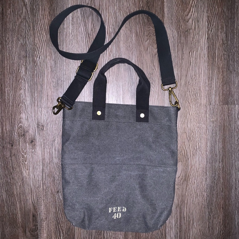 FEED 40 Canvas to go crossbody bag
